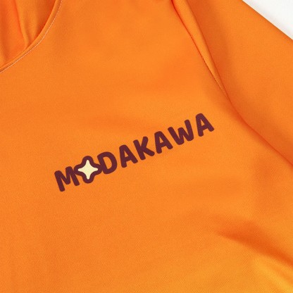 MODAKAWA グラデーションフォックス フード付きスウェットシャツ ドレス サイドポケット付き - image 3