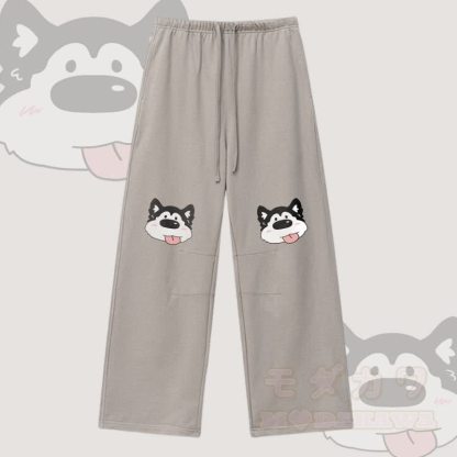 MODAKAWA タンアウトドッググラフィックドローストリングパンツ - ライトブラウン - XL - image 2