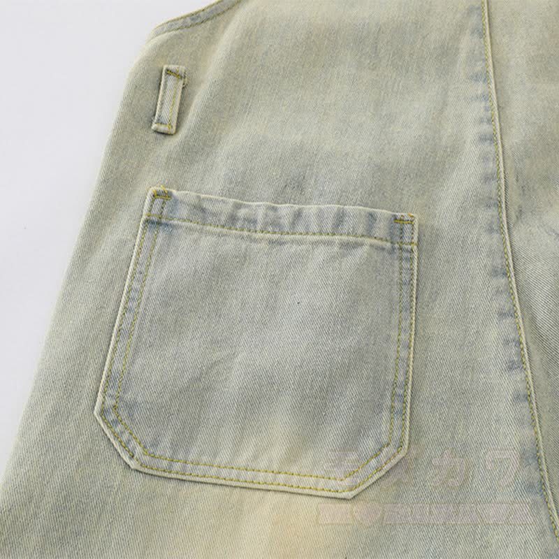 ニットセーター ベア デニム オーバーオール マッチング アウトフィット - image 7