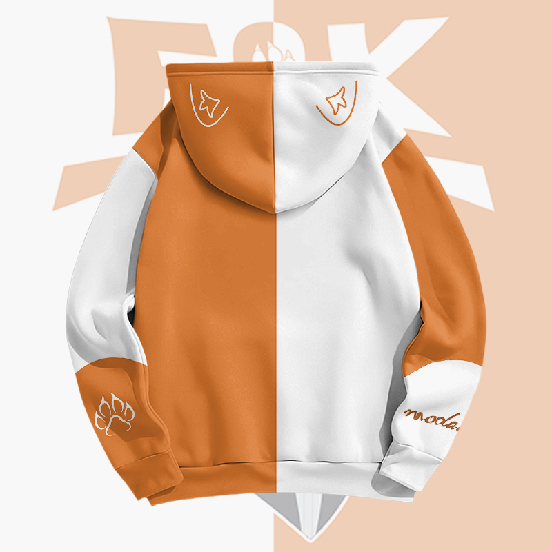 MODAKAWA × pandashk スーツフォックス グラフィックプルオーバーパーカー - image 5