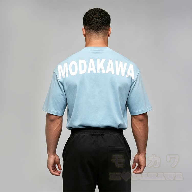 キティグラフィックModakawaオーバーサイズ綿ドロップショルダー Tシャツ - image 1