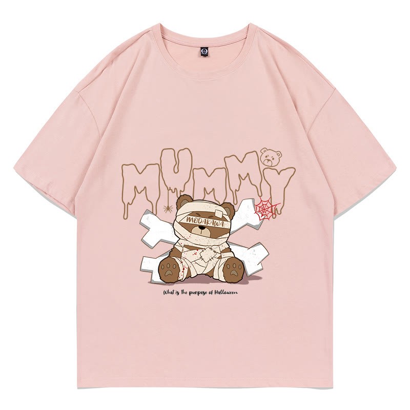 MODAKAWA ミイラベア グラフィックTシャツ - Pink - 5XL - image 2
