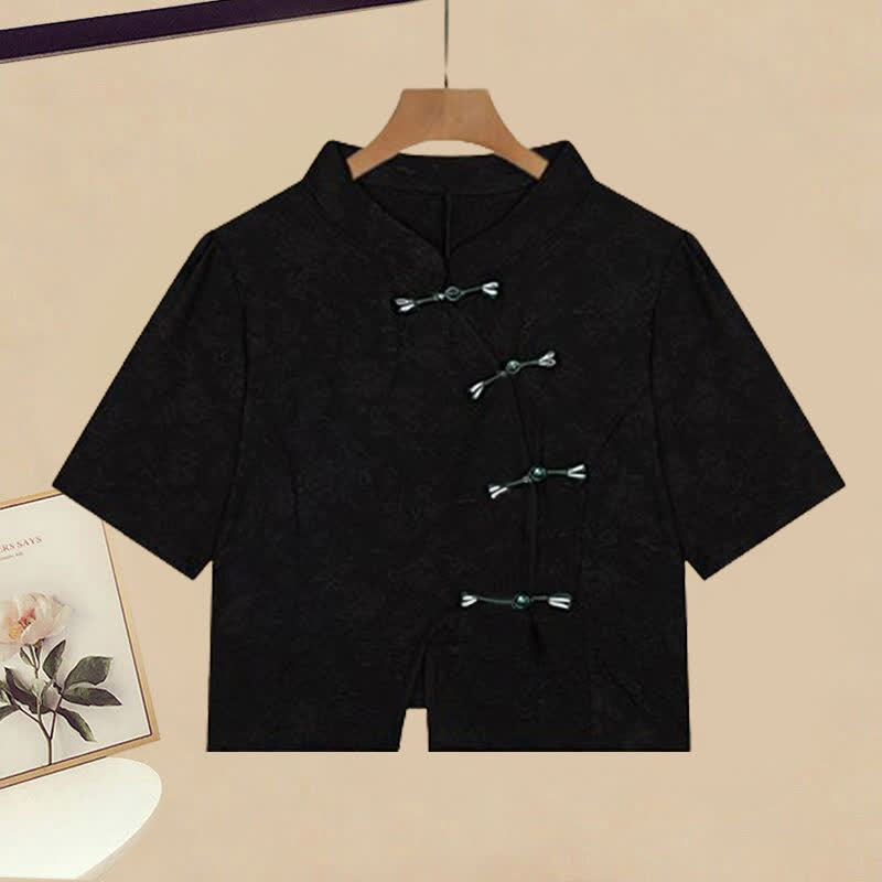 ヴィンテージボタンシャツとウォッシュペイントパンツのマッチングコーデ - Top C - XL - image 7