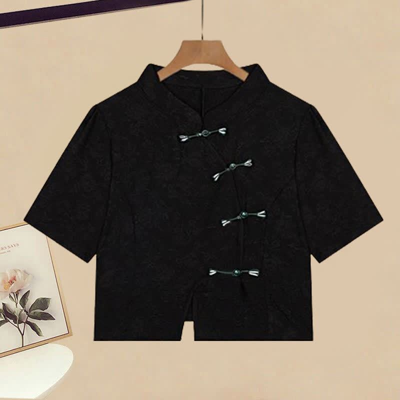 ヴィンテージボタンシャツとウォッシュペイントパンツのマッチングコーデ - Top C - XL - image 7