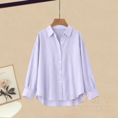 レーストップスとレースアップシャツ、カジュアルパンツのマッチングコーデ - シャツ（シングル） - XL - image 3