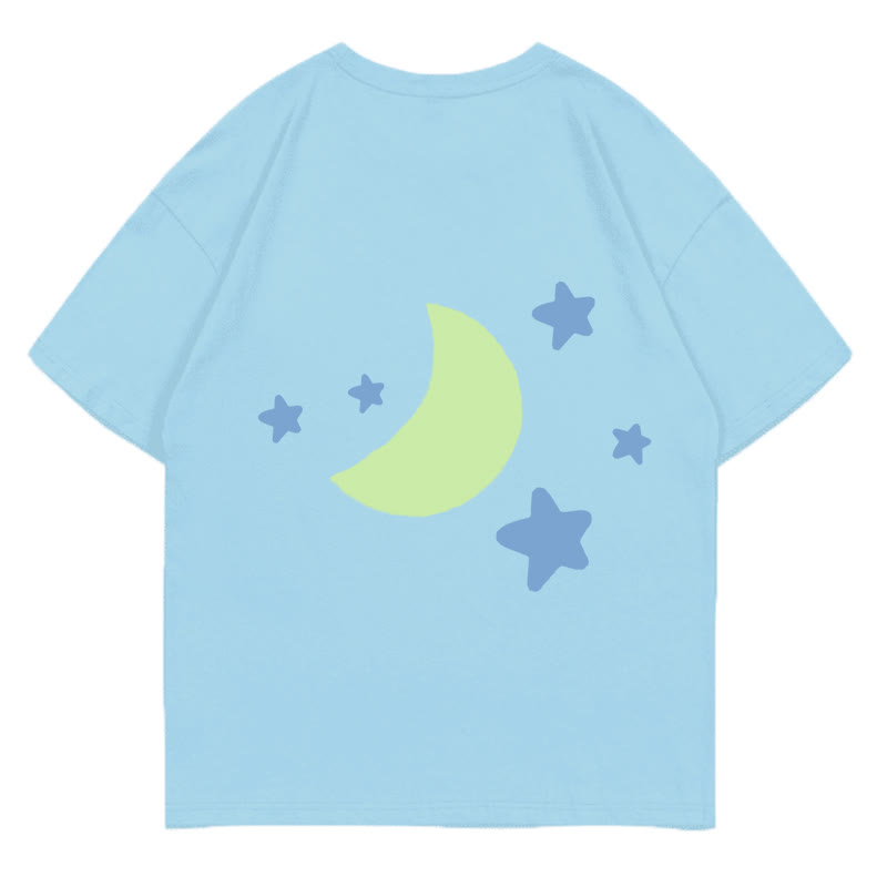 月星文字プリントModakawaTシャツ - image 6