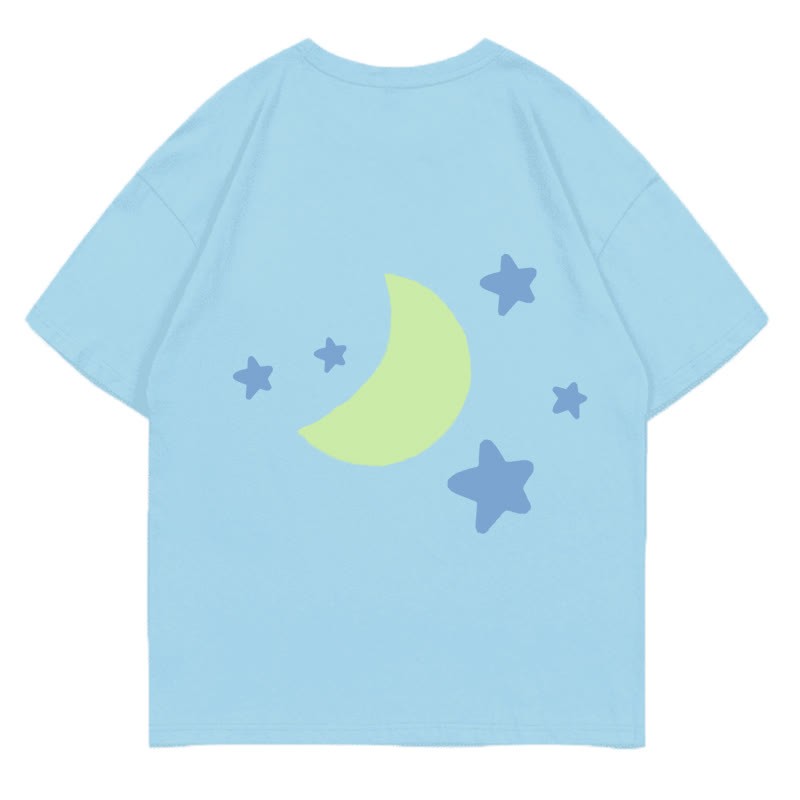 月星文字プリントModakawaTシャツ - image 6