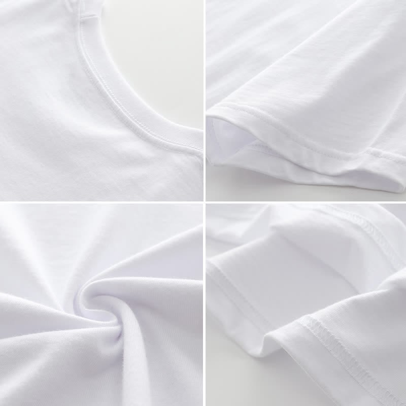 漫画のクマの文字プリントTシャツとパンツスカートのマッチング衣装 - image 6