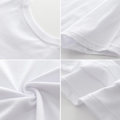 漫画のクマの文字プリントTシャツとパンツスカートのマッチング衣装 - image 6