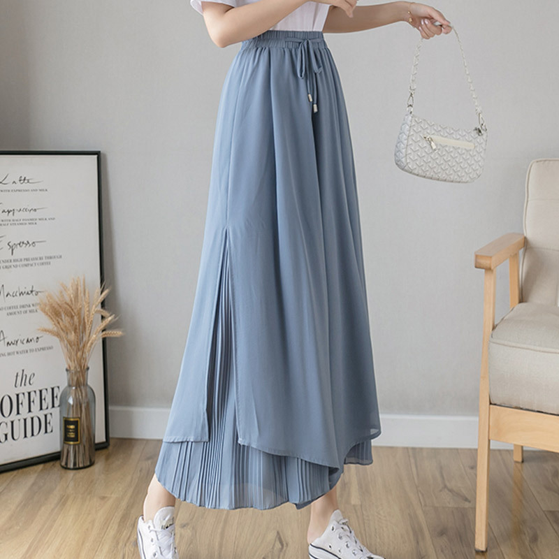 漫画のクマの文字プリントTシャツとパンツスカートのマッチング衣装 - image 4