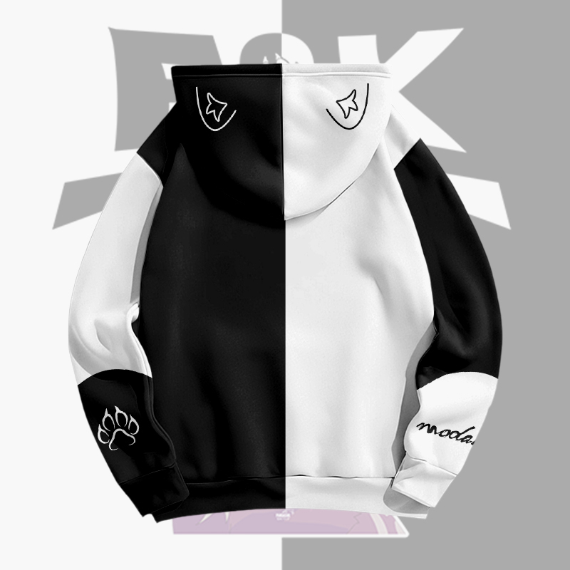 MODAKAWA × pandashk フォックスグラフィックプルオーバーパーカー - image 5
