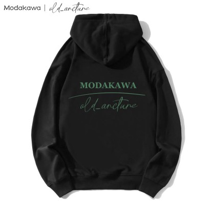 MODAKAWA X old_arcture ローズエンジェル香水瓶レタープリントModakawaルーズパーカー - image 6