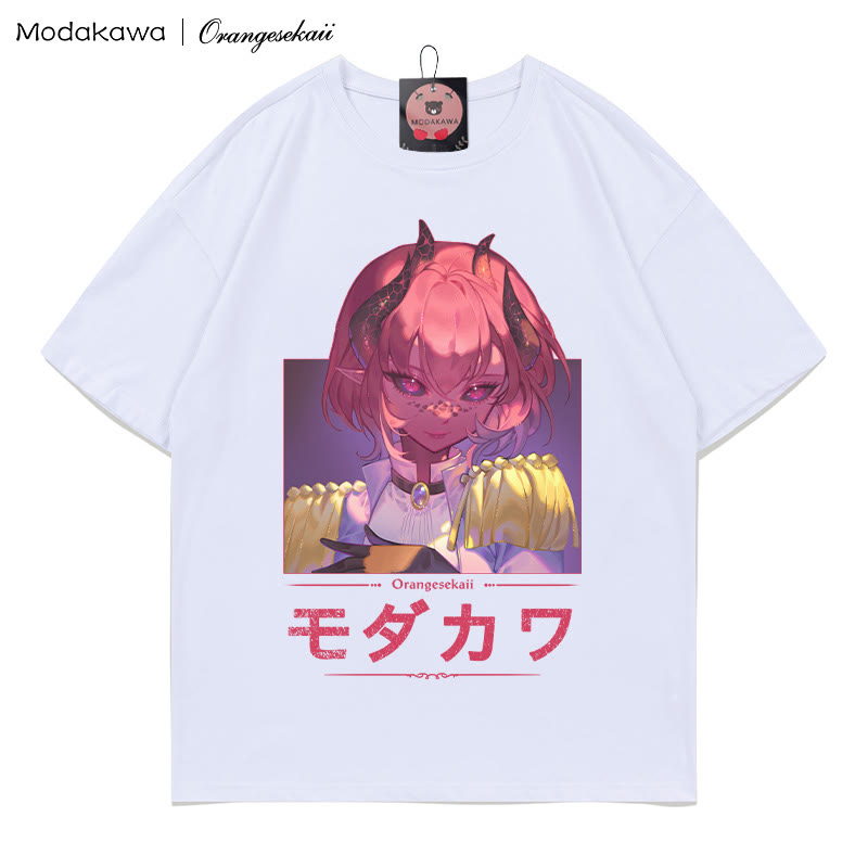 MODAKAWA × orangesekaii ザックスプリントTシャツ - White - 5XL - image 4