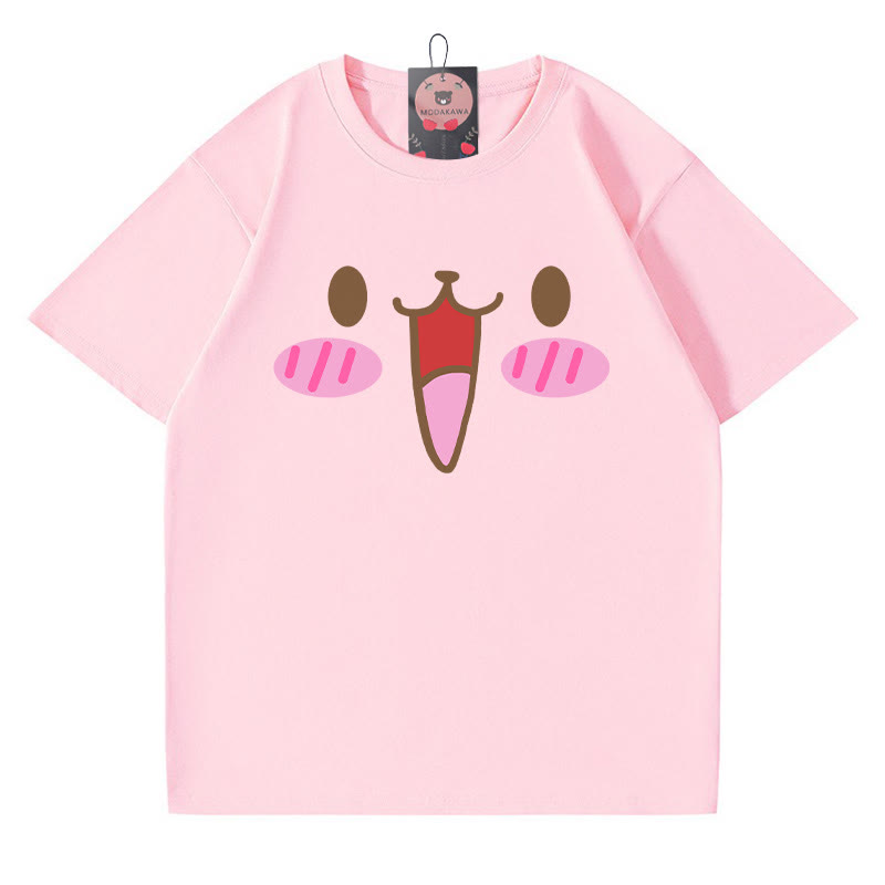 バニープリントTシャツ - Pink - 5XL - image 5