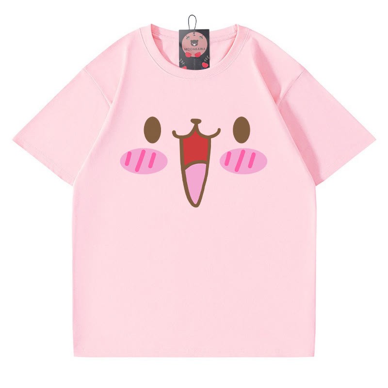 バニープリントTシャツ - Pink - 5XL - image 5
