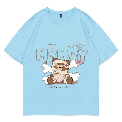 MODAKAWA ミイラベア グラフィックTシャツ - Blue - 5XL - image 3