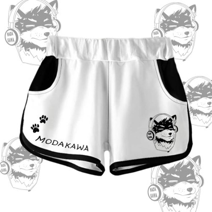 MODAKAWA グラデーション コーダ ヘッドホン付き グラフィック ショーツ - White - 5XL - image 6