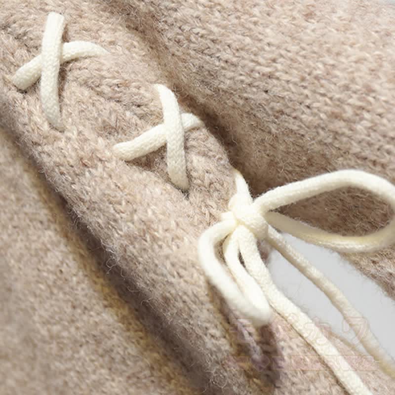 ニットセーターベルトショーツツーピース - image 5