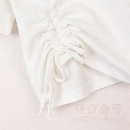 クマのポロカラードローストリングシャツスカートマッチング衣装 - image 4