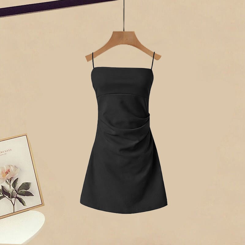 Irregular T-shirt Slip Dress Matching Outfit - image 5