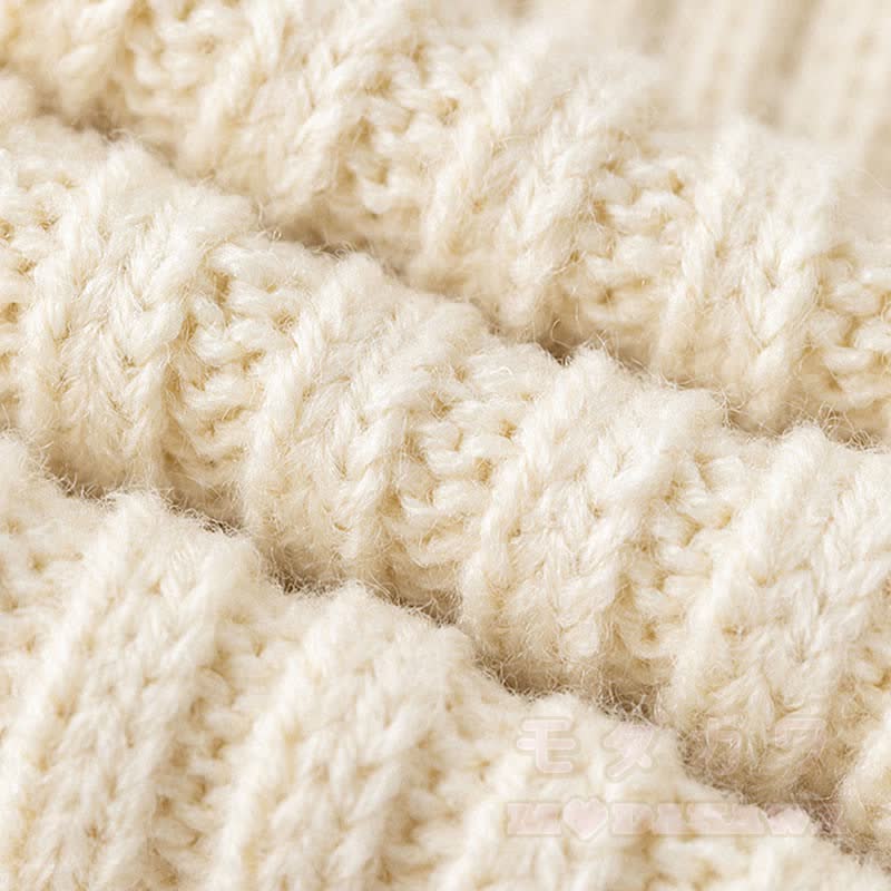 リブニットレッグウォーマー - image 7