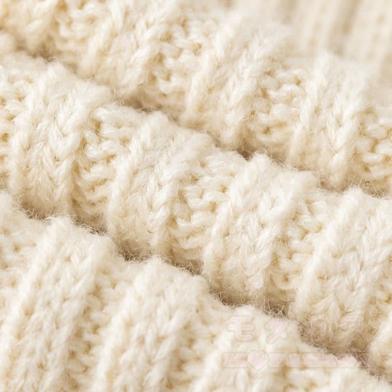 リブニットレッグウォーマー - image 7