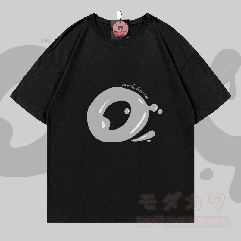 MODAKAWA OKレターグラフィックカップルトップ - Tシャツ - 黒 - 5XL - image 4