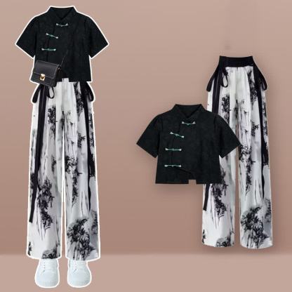 ヴィンテージボタンシャツとウォッシュペイントパンツのマッチングコーデ - Set C - XL - image 6