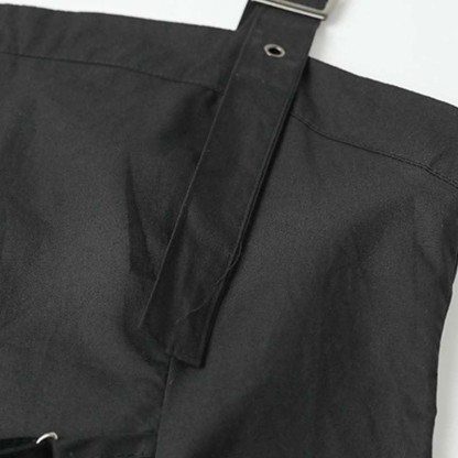 クロスショートパーカー レースアップ イレギュラー スリップドレス マッチングアウトフィット - image 9