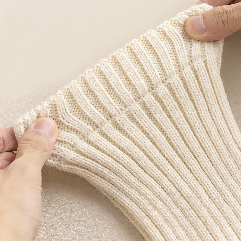 リブニットレッグウォーマー - image 6