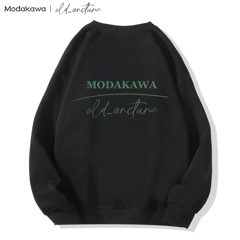 MODAKAWA X old_arcture ローズエンジェル パフュームボトル レタープリント ラウンドカラー スウェットシャツ - image 6