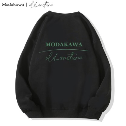 MODAKAWA X old_arcture ローズエンジェル パフュームボトル レタープリント ラウンドカラー スウェットシャツ - image 6