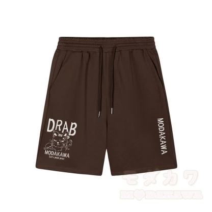 MODAKAWA DRAB グランピーキャット グラフィックショーツ - 茶色 - 5XL - image 4