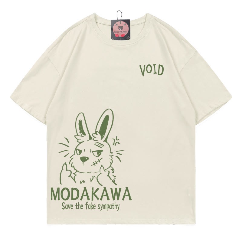 MODAKAWA VOID グランピーバニー グラフィックTシャツ - ベージュ - 5XL - image 3