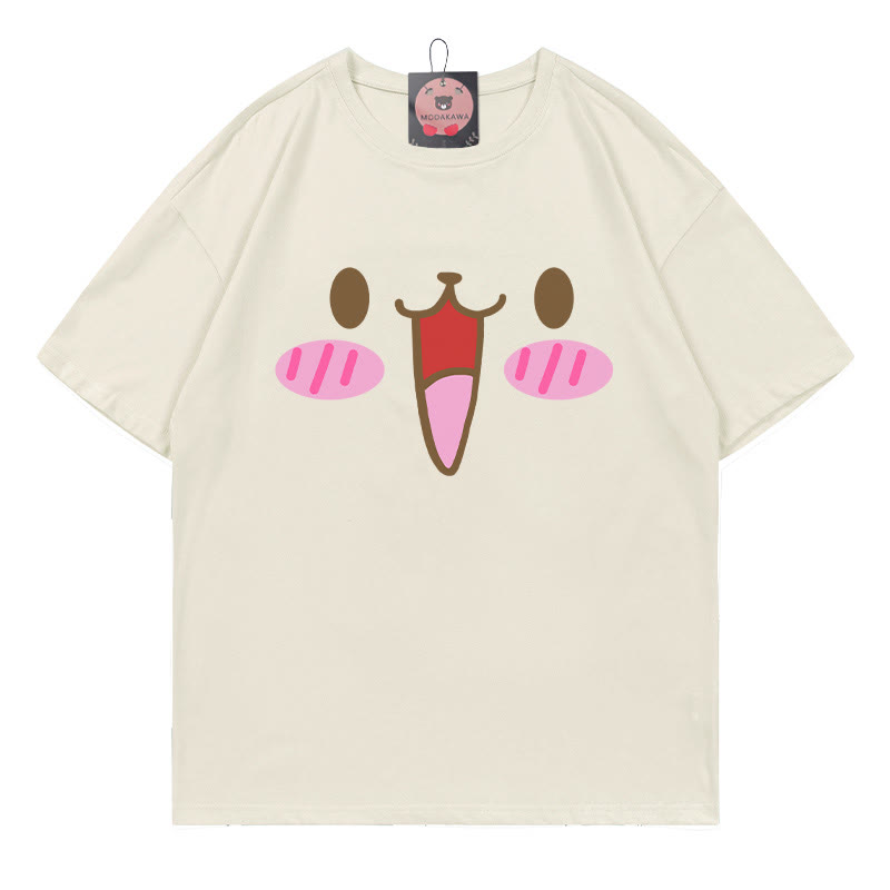 バニープリントTシャツ - Beige - 5XL - image 4