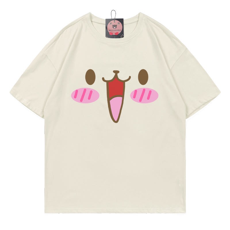 バニープリントTシャツ - Beige - 5XL - image 4