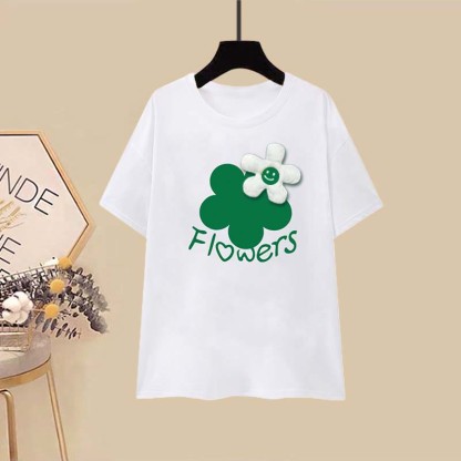 ボウノットバタフライチュールクロップトップTシャツフィッシュテールデニムスカート2ピースセット - image 10