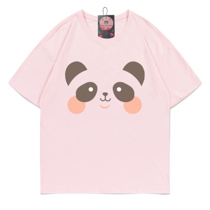 クマプリントTシャツ - Pink - 5XL - image 5