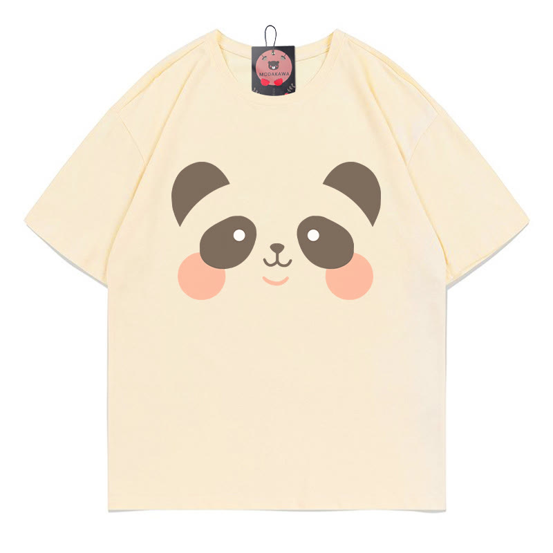 クマプリントTシャツ - Apricot - 5XL - image 3