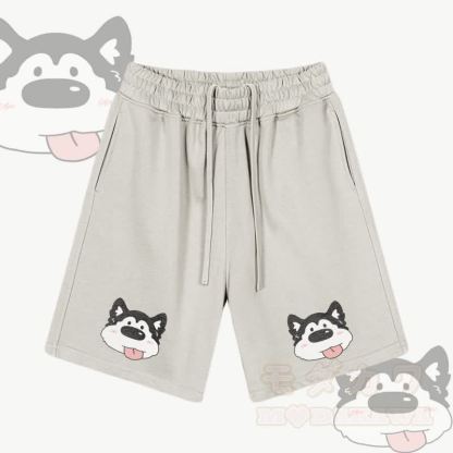 MODAKAWA タンアウトドッググラフィックドローストリングショーツ - アプリコット - 2XL - image 4