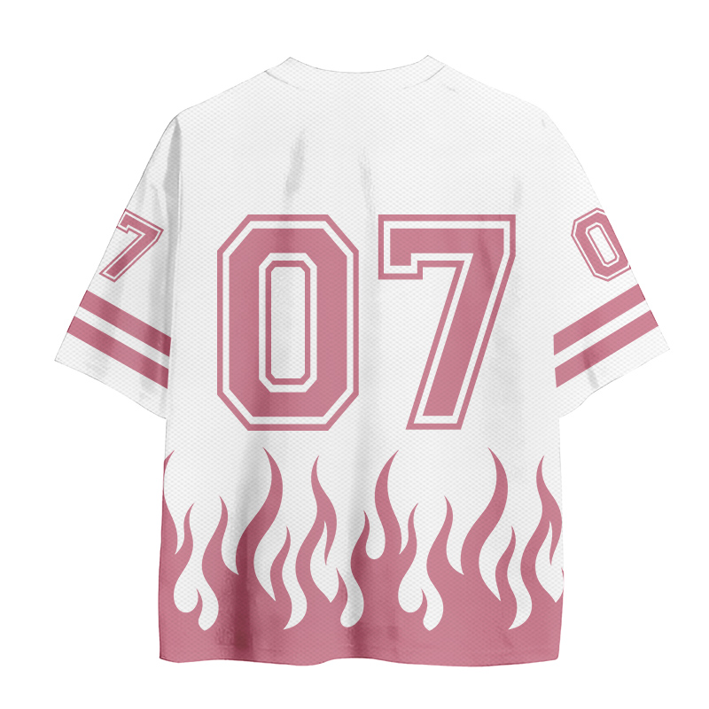 彼は私をファーストフィッシュナンバーグラフィックヴィンテージメッシュジャージTシャツに呼んだ - image 3