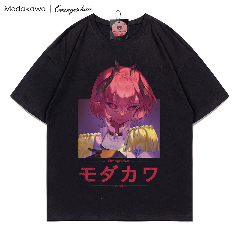 MODAKAWA × orangesekaii ザックスプリントTシャツ - Black - 5XL - image 3
