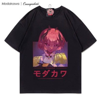 MODAKAWA × orangesekaii ザックスプリントTシャツ - Black - 5XL - image 3