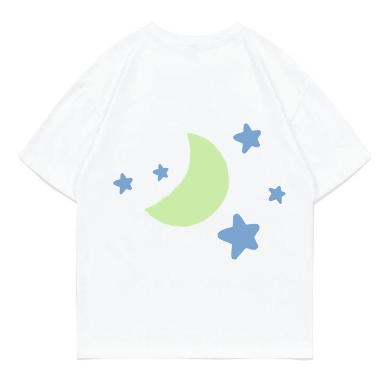 月星文字プリントModakawaTシャツ - image 4