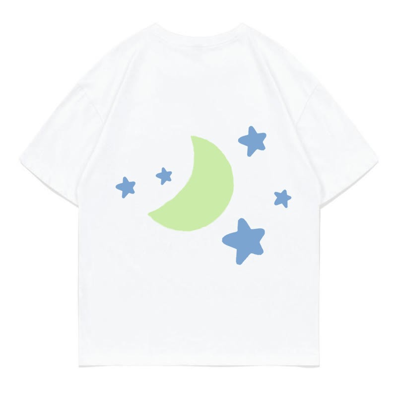 月星文字プリントModakawaTシャツ - image 4