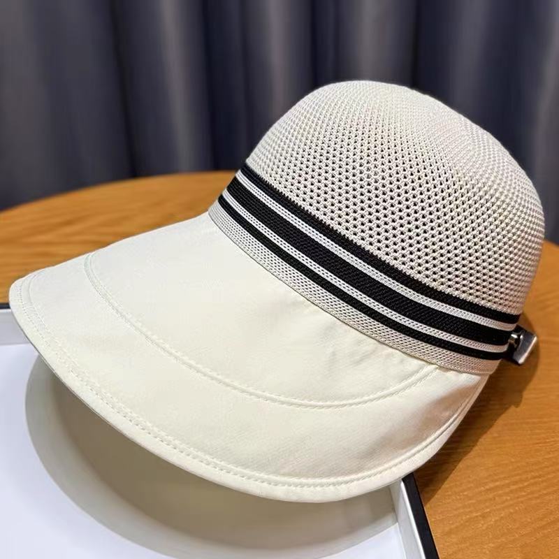 [Can hang a mask] Hepburn wind quick-drying breathable sun hat