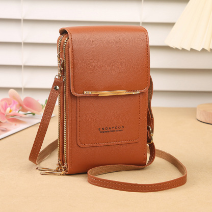 Multi-Functional Touchscreen Zipper Pouch