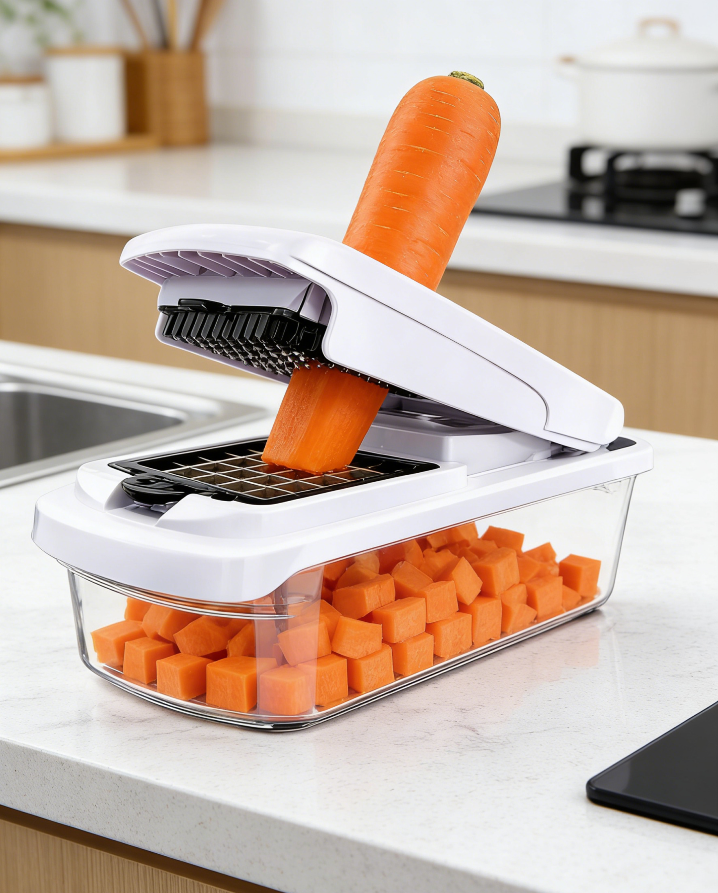 Multifunctional vegetable cutter