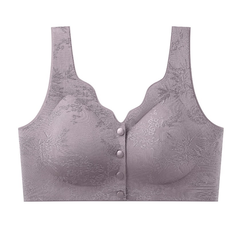 Save sagging and outward expansion: Thin, comfortable, zero-gravity front-closure bra