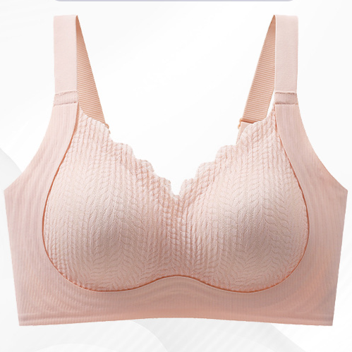 Anti-gravity lifting seamless bra